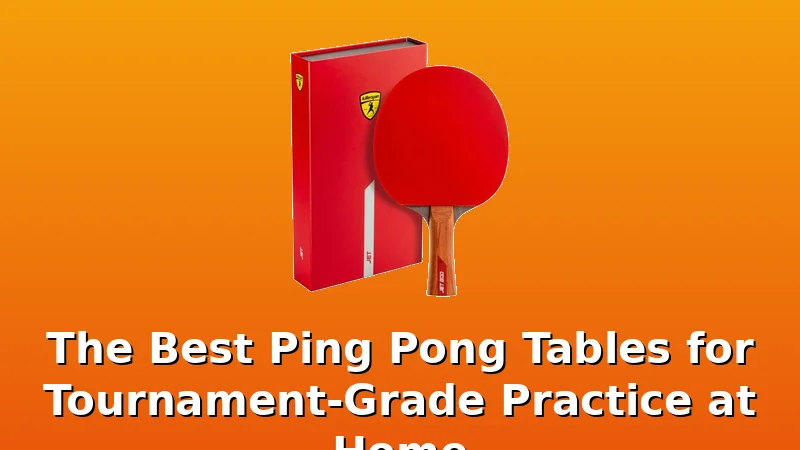 The Best Ping Pong Tables for Tournament-Grade Practice at Home - PingPongTableGuide review with measurements and honest opinion