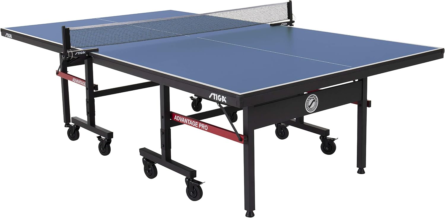 STIGA Advantage Series Indoor Ping Pong Table, Foldable Table Tennis Table - ...