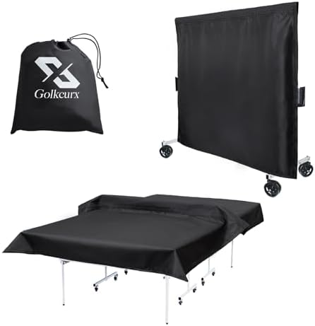 Golkcurx Indoor Ping Pong Table Cover (B0CGJ2QFRW)
