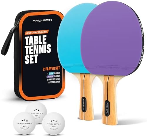 PRO-SPIN Ping Pong Paddles (B0FMZJ3YVH)