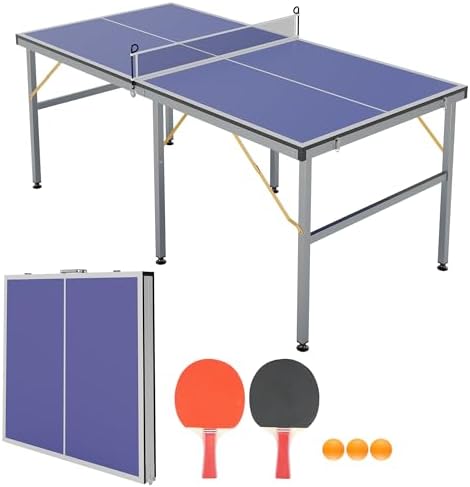 6x3ft Mid-Size Portable Folding Table (B0GY4QVSLC)